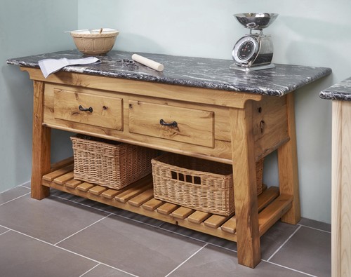 Display solid oak kitchen - solid,